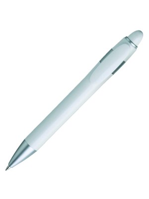 Plastic Pen Orbit Extra Alu Retractable Penswith ink colour Blue